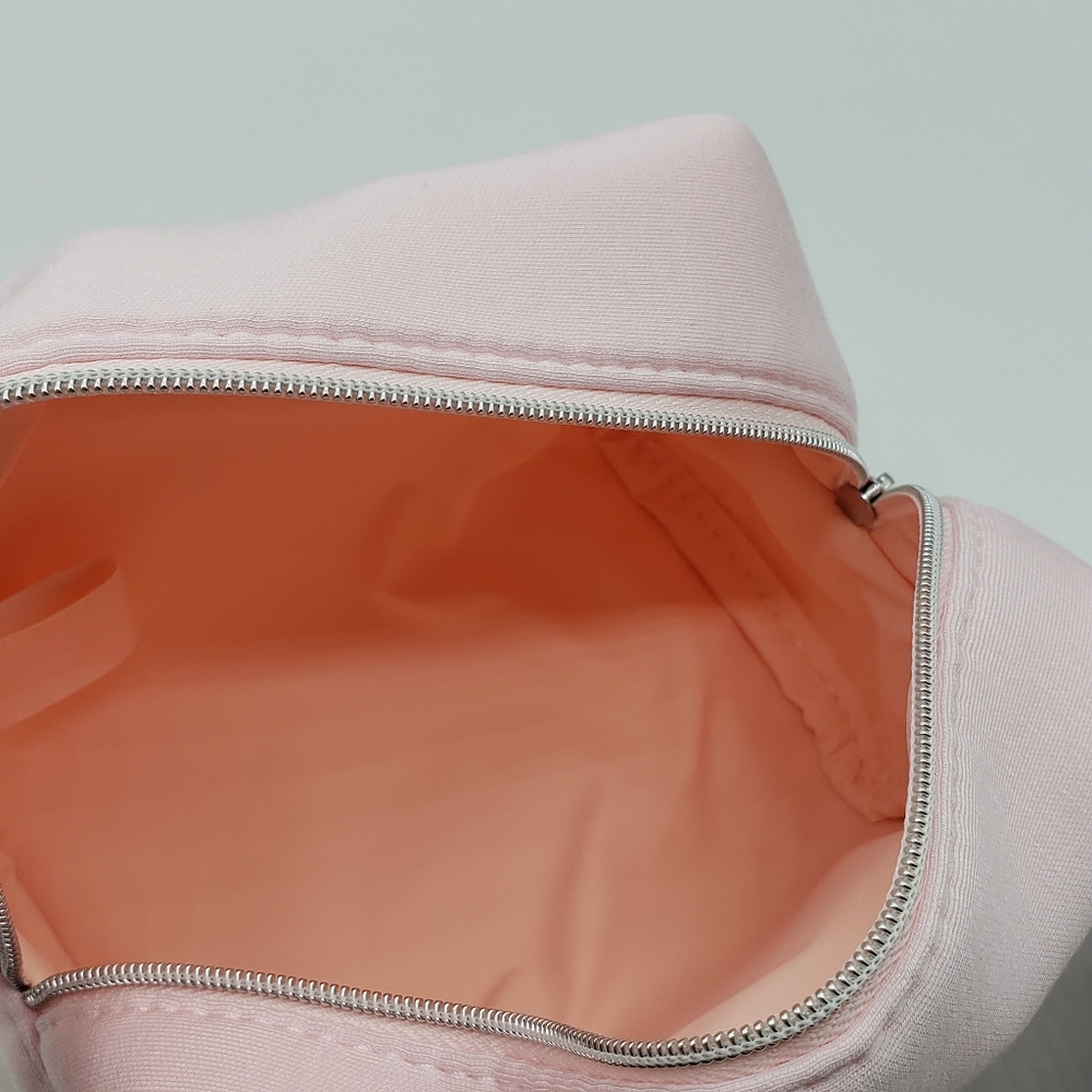 Dior Pink Cosmetic Bag Leather Minimalist Design - Picture 10 of 12